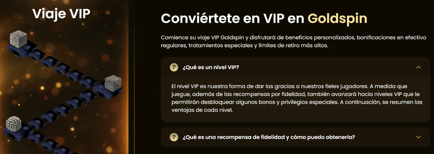 GoldSpin casino experiencia VIP y recompensas de fidelidad GoldSpin casino programa VIP con niveles y beneficios exclusivos para jugadores